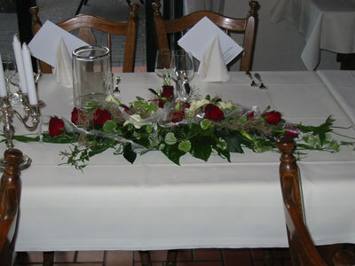 Hochzeitsfloristik aus unserer Filiale, Beispiel 4